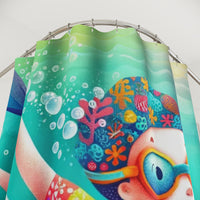 Polyester Shower Curtain